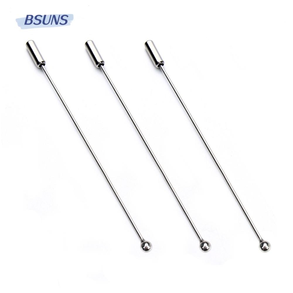 BSUNS Ghim Cài Áo Hình Quả Bóng Bạc 90MM Thời Trang Cho Nữ
