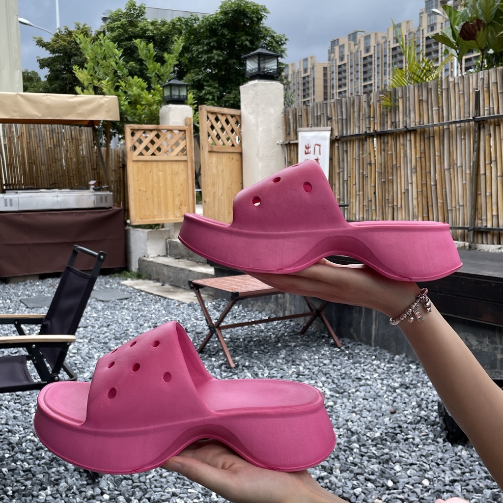 Dép Quai Ngang eva Đế Dày Mũi Tròn Thời Trang Mùa Hè 2023 Cho Nữ AA4472