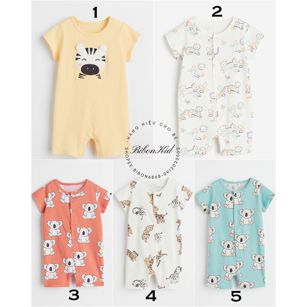 Romper lẻ form to HM US/ JAPAN 1-2m đến 12-18m