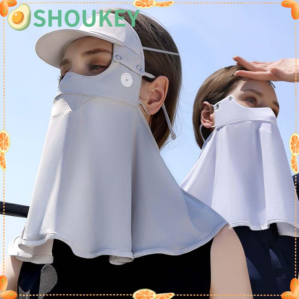 SHOUKEY Yếm Ăn Bằng Lụa Lạnh Thoáng Khí Chống Tia UV