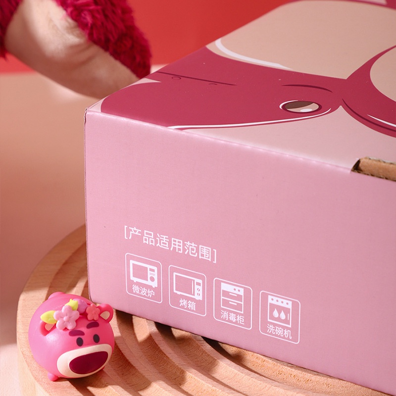 Hàng Mới Về Bộ 4 Bát Gốm Ăn Cơm / Súp / Dâu Tây / Gấu POOH / Chuột MICKEY Dễ Thương Graby2023 Làm Quà Tặng Cho Bé