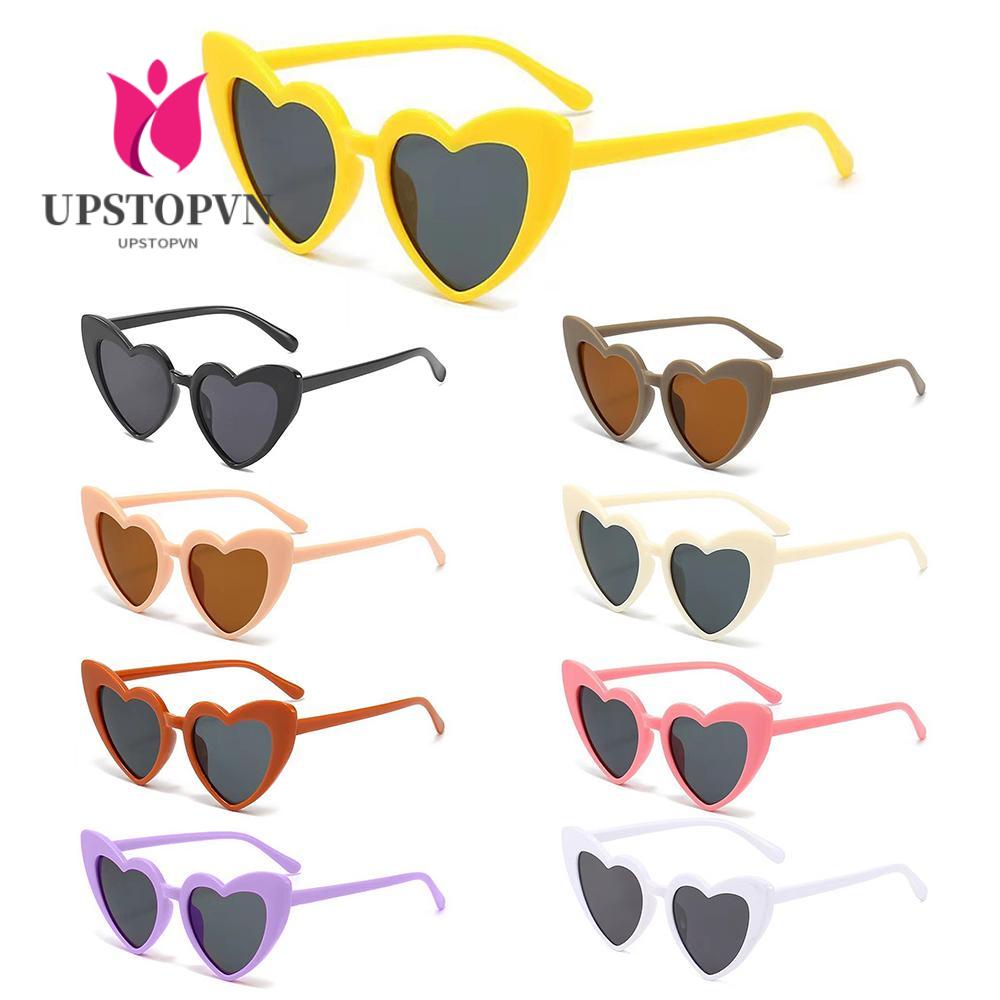 UPSTOPVN Kính Mát Màu Hồng Dễ Thương Cho Bé