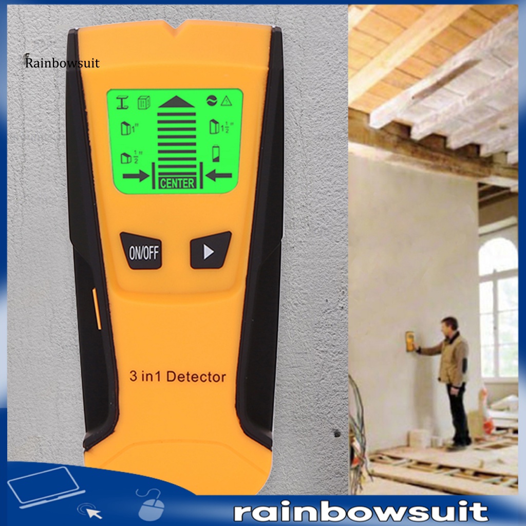 Thiết Bị Kiểm Tra Điện Áp Kỹ Thuật Số Đa Năng 3 Trong 1 Bằng ABS LCD