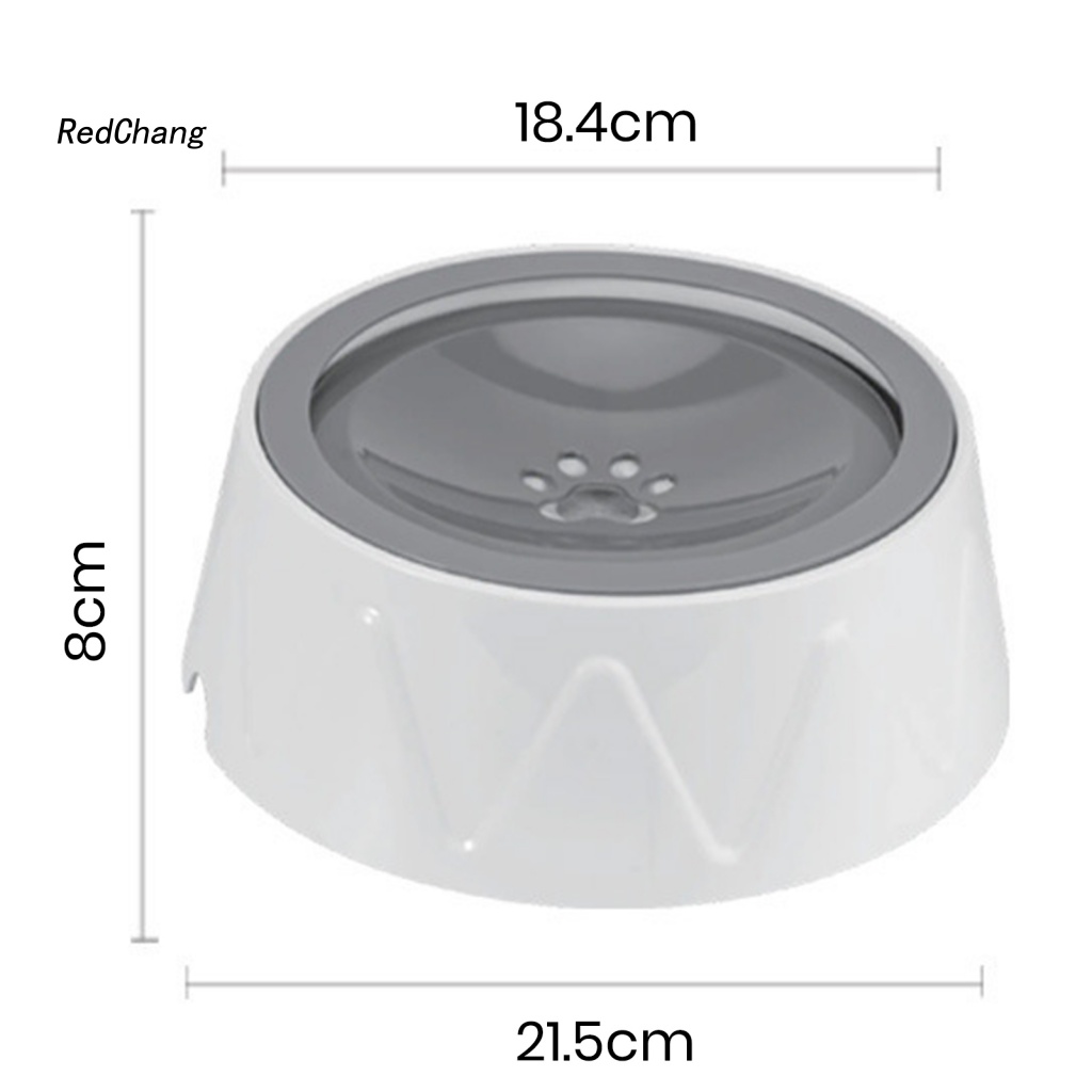 Rc ~ Bát Đựng Nước Uống Dung Tích Lớn Không Đổ Có Thể Tháo Rời Cho Thú Cưng