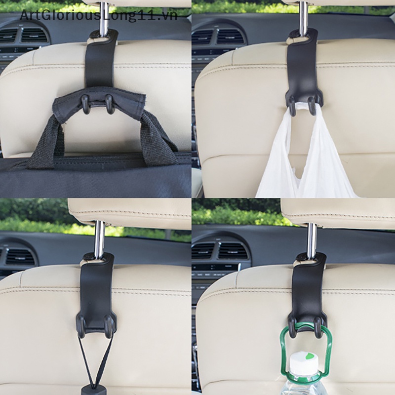 Móc Treo Đồ Gắn Lưng Ghế Xe Hơi Thông Dụng Gọn Gàng