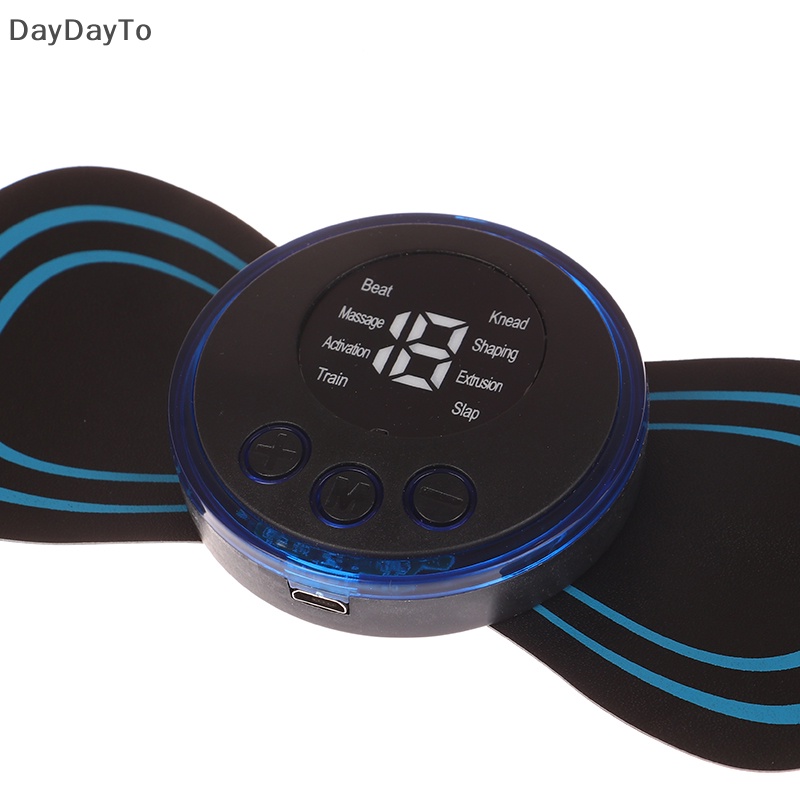 1 Bộ Miếng Dán Massage Cổ Bằng Điện EMS 8 Chế Độ