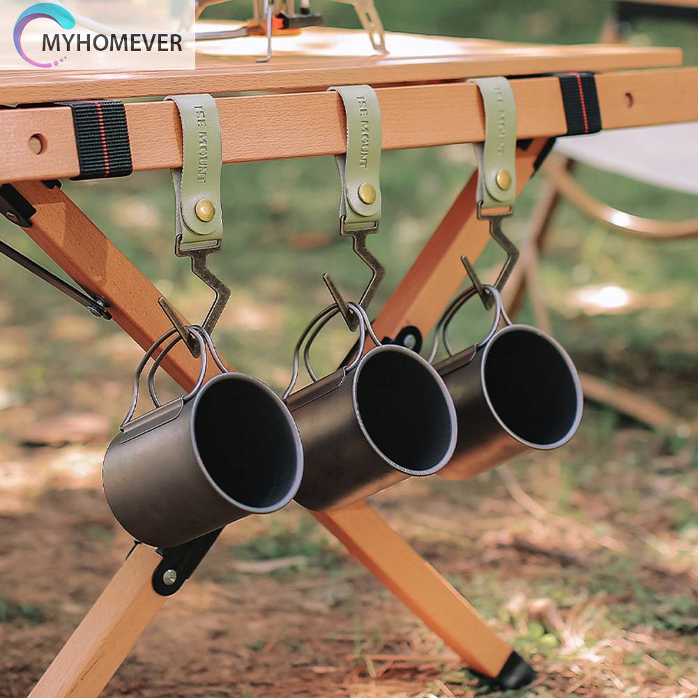 Móc Khóa Cắm Trại Hình Chữ S Phong Cách Retro