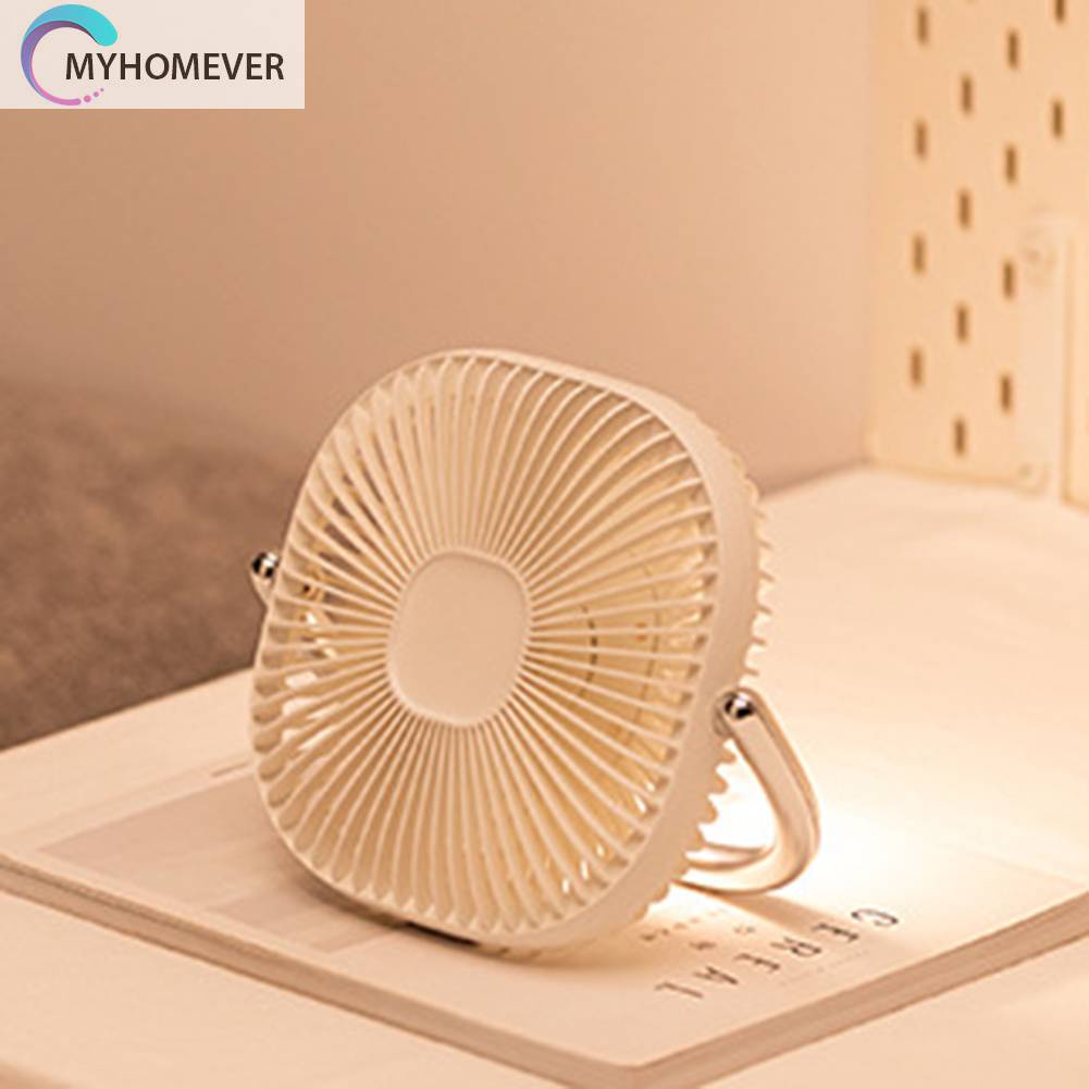 Quạt 2400mAh 3 Tốc Độ Kèm Sạc Tiện Dụng Mang Theo Du Lịch Cắm Trại