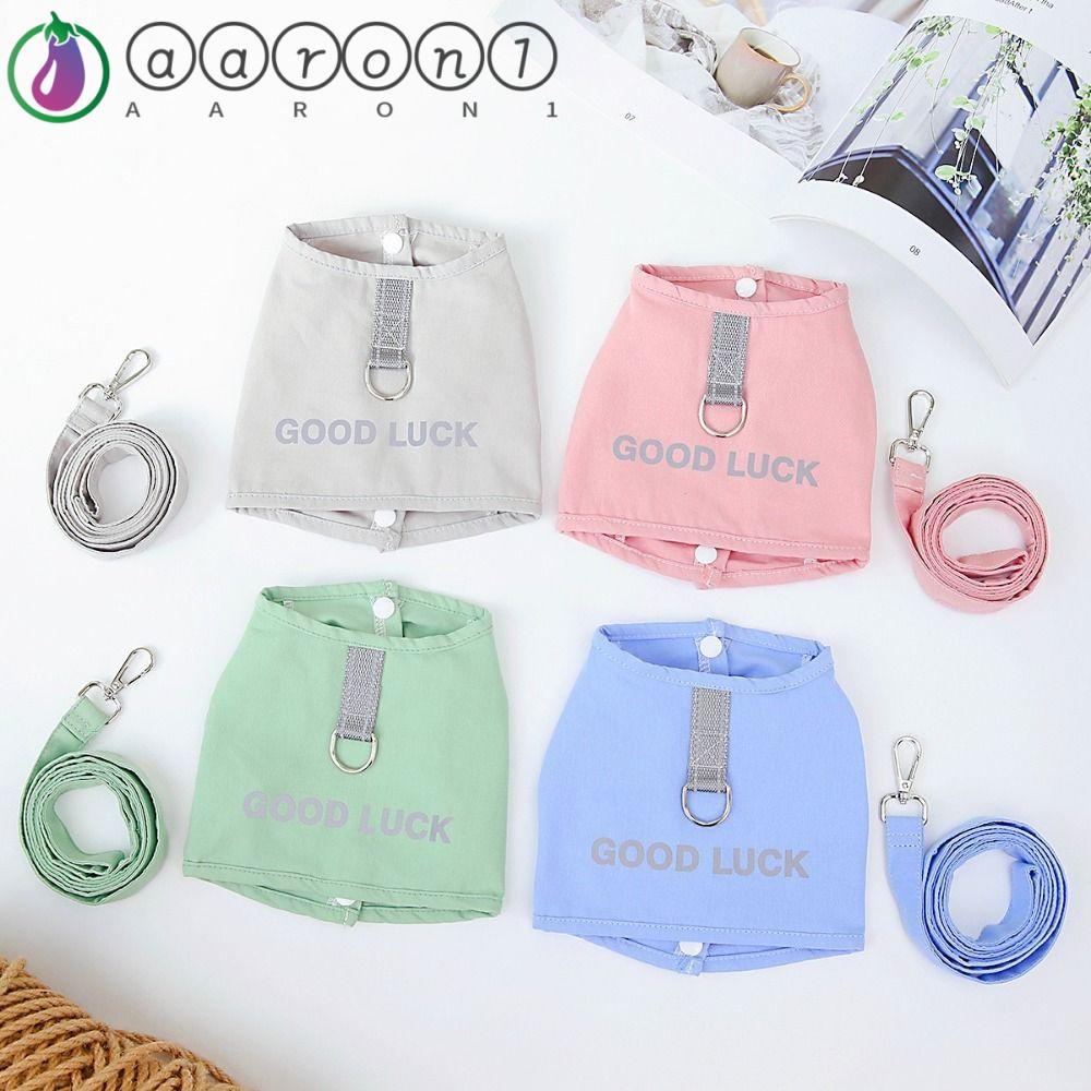 AARON1 Dây Dắt Thú Cưng Đi Dạo Bằng Cotton Mềm Mại Thoáng Khí Tiện Dụng