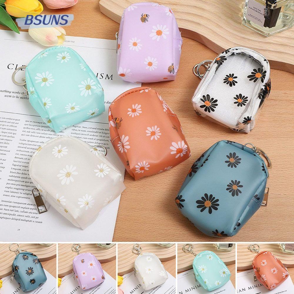 BSUNS Ví Cầm Tay Mini Có Khóa Kéo Đa Năng Tiện Dụng