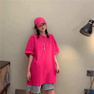 Áo Thun 100% Cotton Tay Ngắn In Chữ Phong Cách Retro Hàn Quốc Thời Trang Mùa Hè Cho Nữ