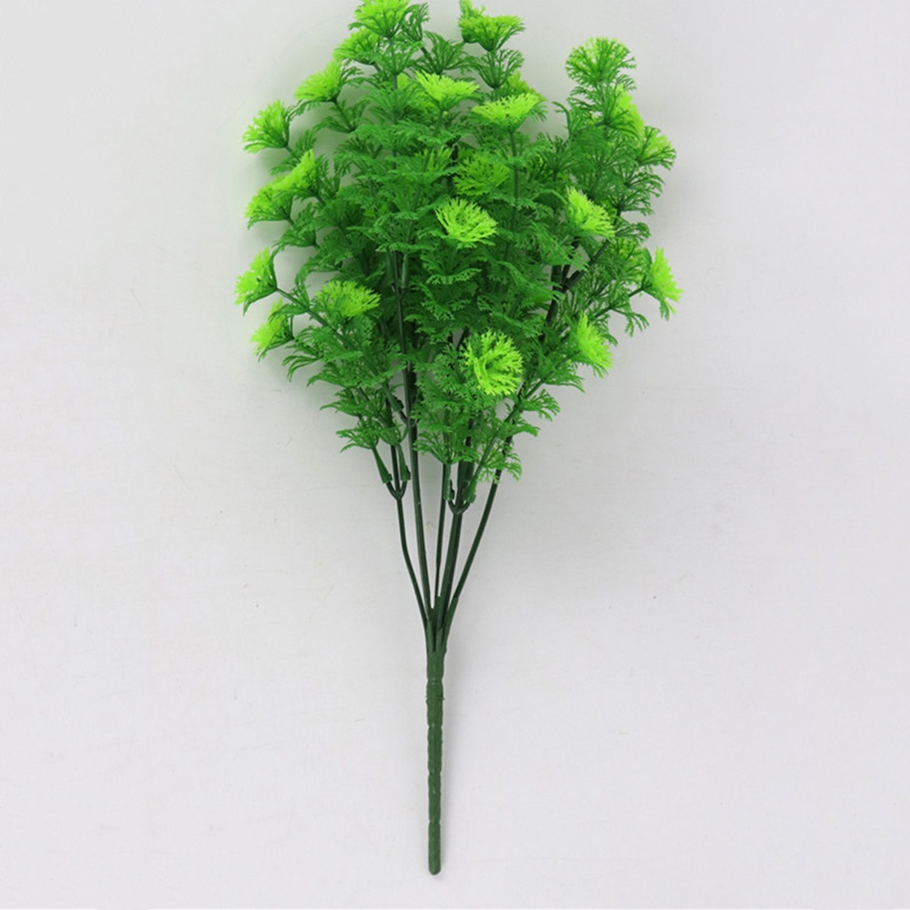 1 Nhánh 7 Nhánh Cây Xanh Nhân Tạo Trang Trí Nhà Cửa / Tiệc Cưới / Sân Vườn
