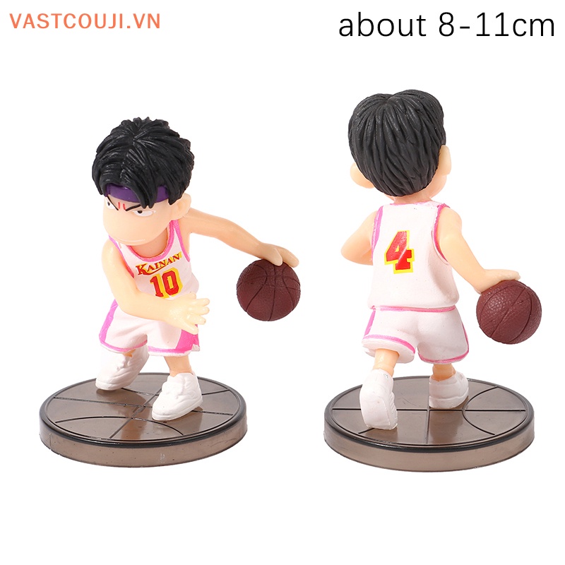 Bộ 5 Mô Hình Nhân Vật Anime Slam Dunk Akagi Takenori Rukawa Kaede Slamdunk