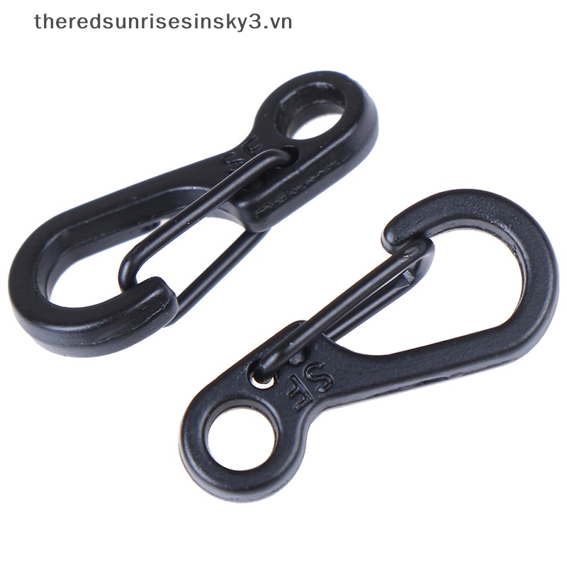 Set 10 Móc Khóa Carabiner Mini Thời Trang Dùng Cắm Trại