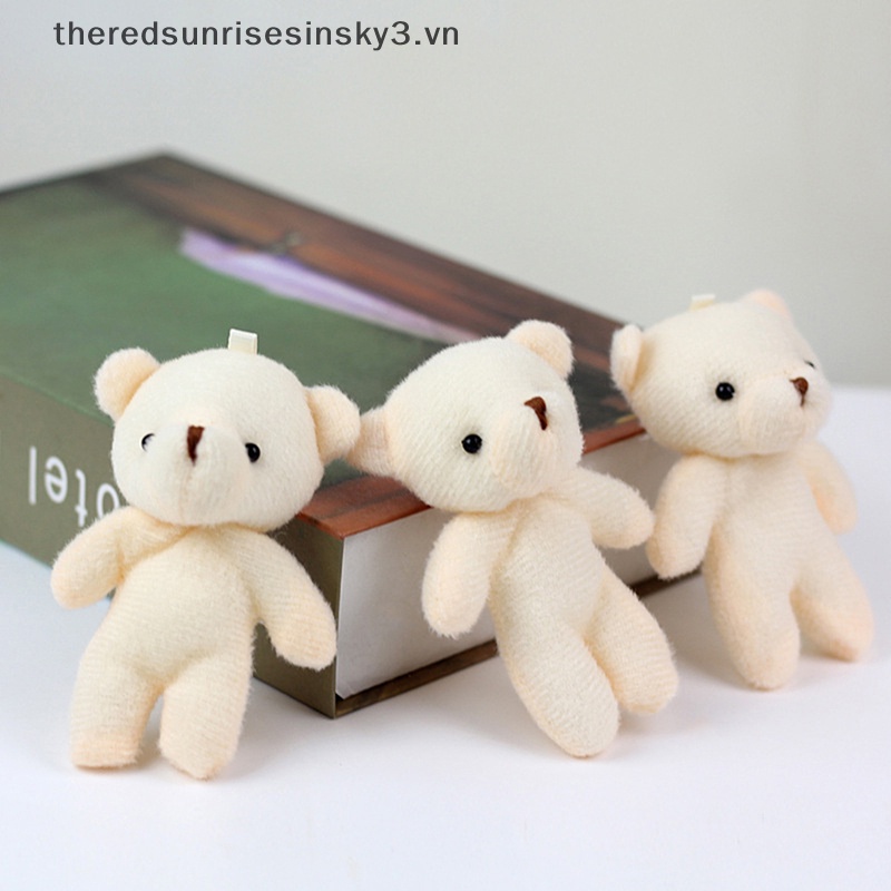 Móc Khóa Hình Gấu Bông Mềm Mại Hợp Thời Trang