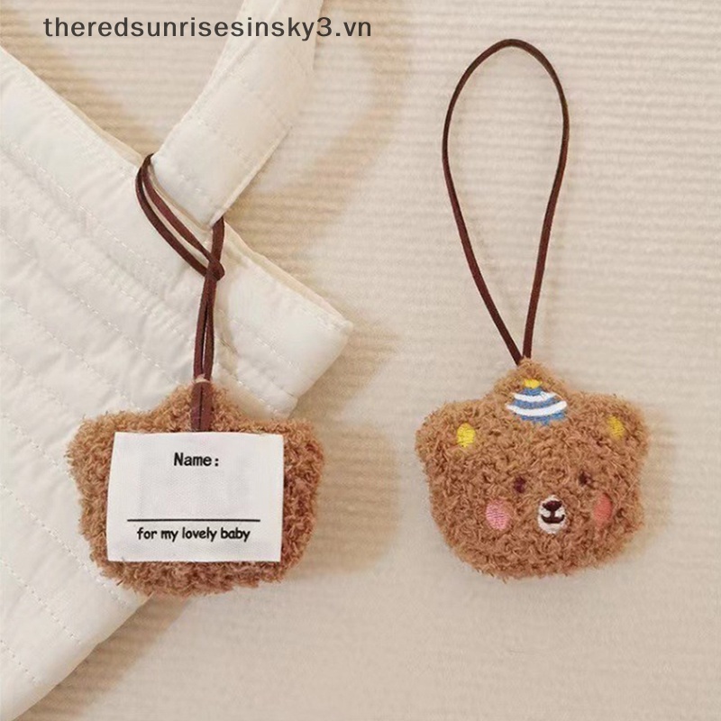 # # Mặt Dây Chuyền Hình Gấu Bông Dễ Thương Thời Trang Trang Trí Tên Trẻ Em.