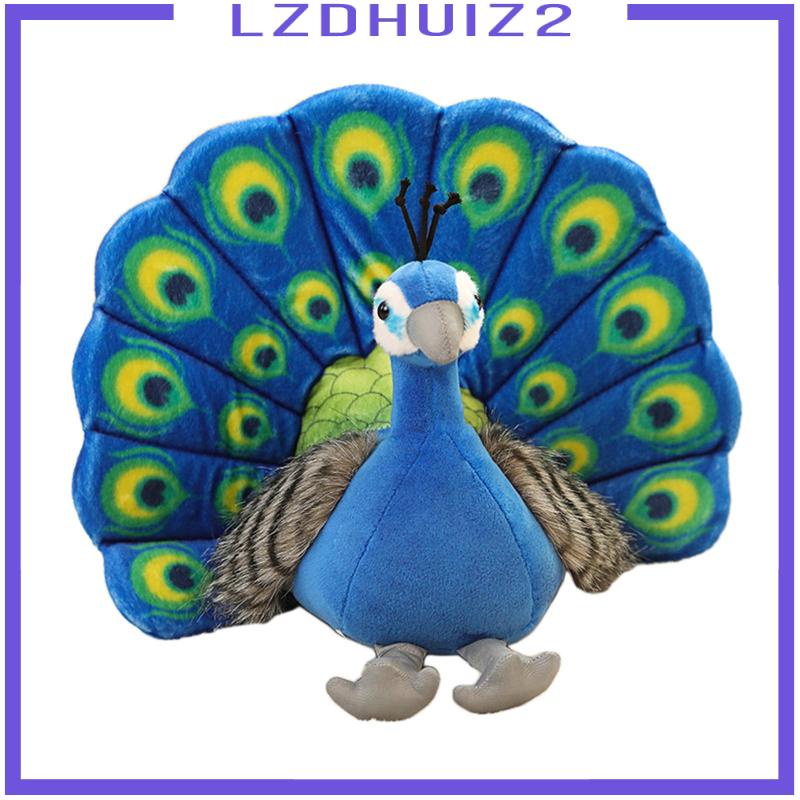 Chim Công Nhồi Bông Mềm Mại Dễ Thương Cho Bé