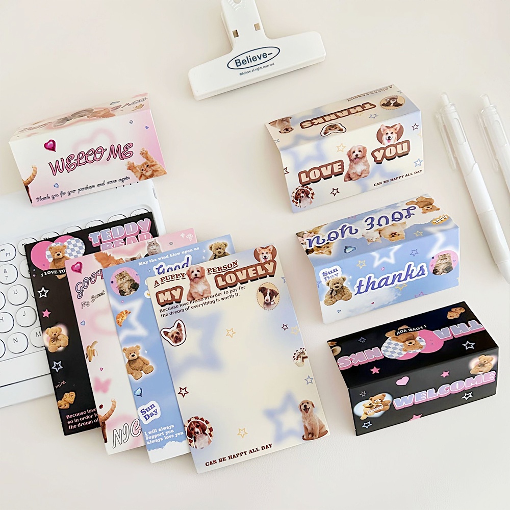 Set 10 Tấm card Hoạt Hình Dễ Thương Trang Trí Sự Bảo Vệ