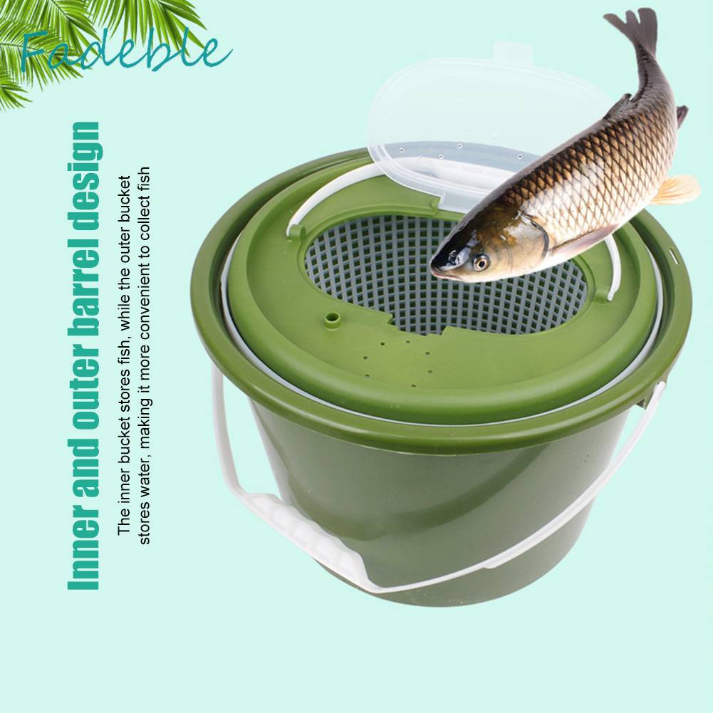 Vợt Vớt Cá Hai Tầng Có Thể Tháo Rời Tiện Dụng