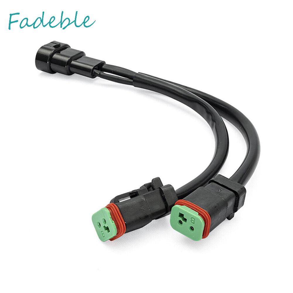 Đầu Nối Đèn Pha 9005 9006 H10 Sang Deutsch DT 12V Chất Lượng Cao