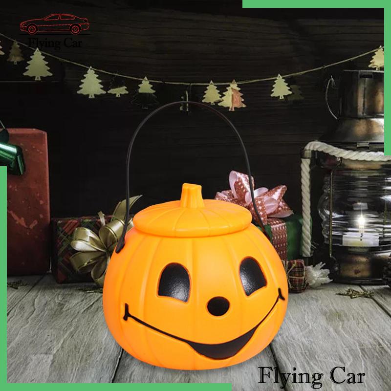Xô Đựng Kẹo Có Tay Cầm Trang Trí Halloween
