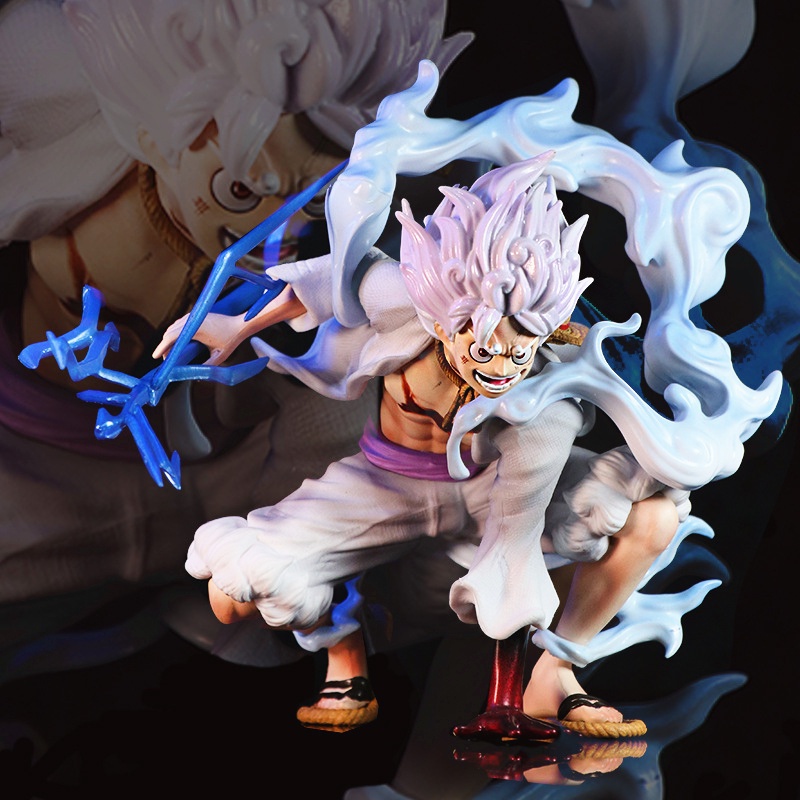 Mô Hình Nhân Vật Nika Luffy Gear 5 18cm Trong Phim Hoạt Hình One Piece Bằng PVC