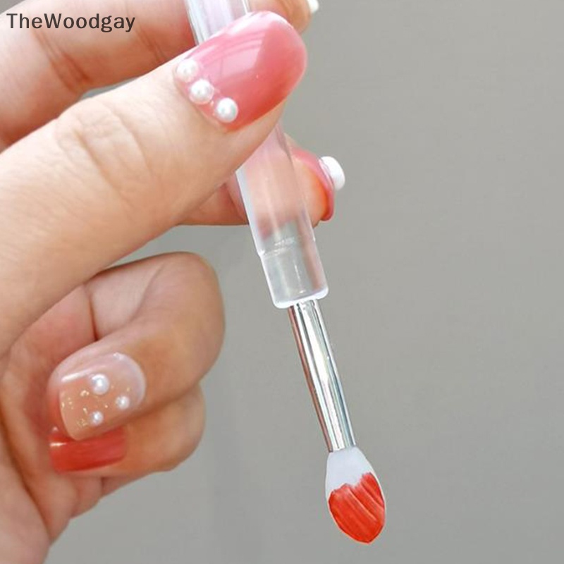 Cọ Tô Son Môi Đầu Silicon Mềm Tiện Dụng