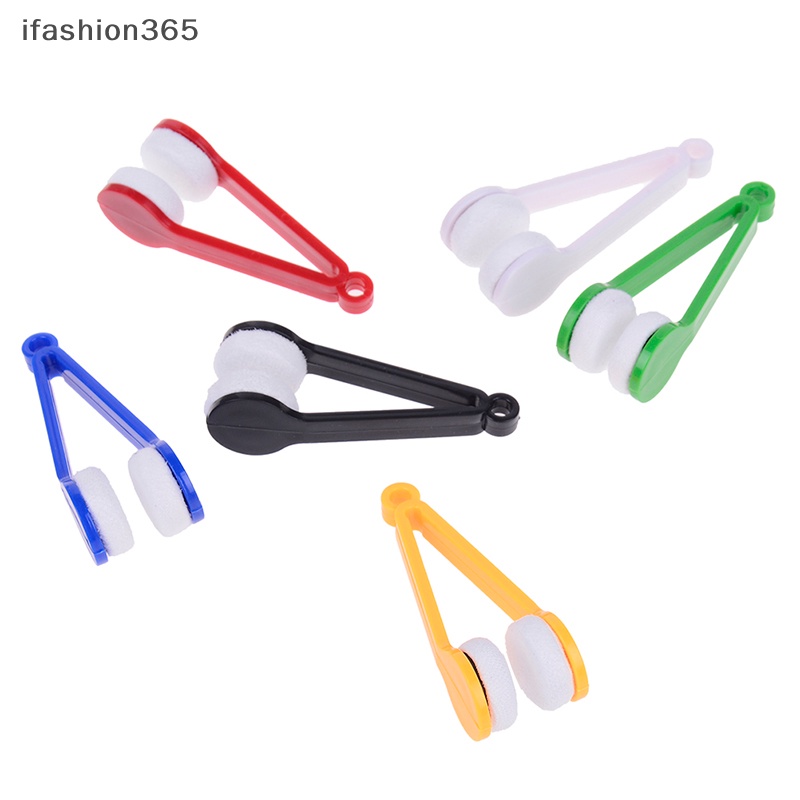 Set 5 Cọ Vệ Sinh Mắt Kính Bằng Sợi Micro Mềm Mại Tiện Dụng ifashion365