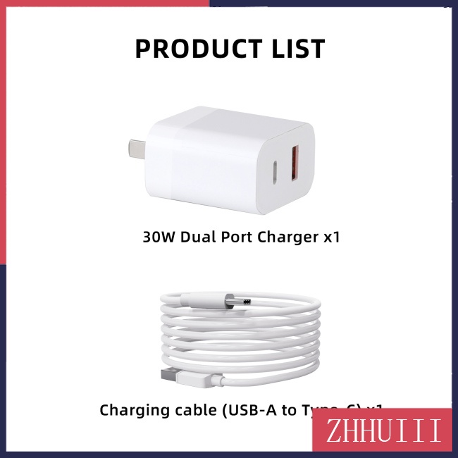 Đầu Sạc Nhanh Qc3.0 Usb Pd Kép 30w Cho Dji Mini 2 / 3pro UAV