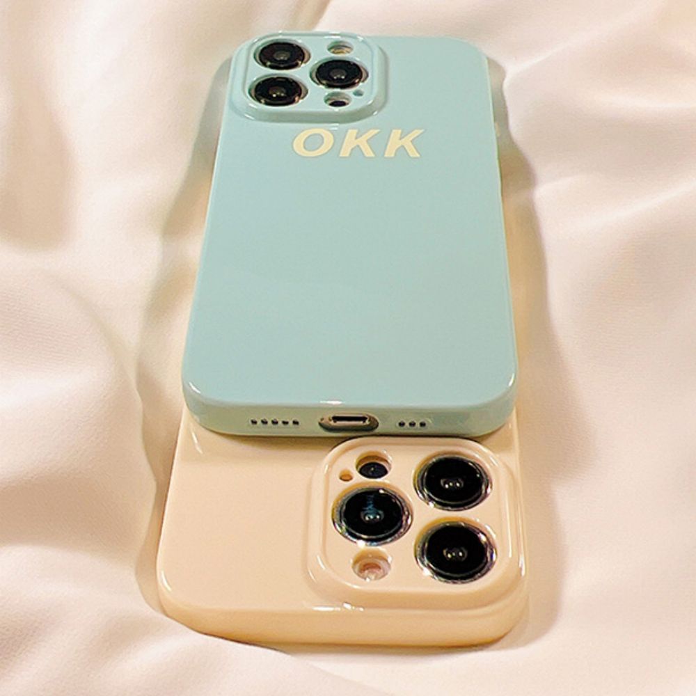 Ốp Điện Thoại TPU Mềm Chống Sốc Chống Dấu Vân Tay Màu Macaron Cho IPhone 11 12 13 14 Pro Max