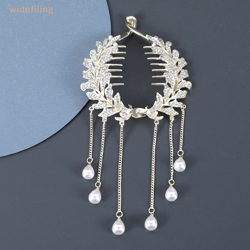 Kẹp Tóc Đính Ngọc Trai Giả Thời Trang Dành Cho Nữ