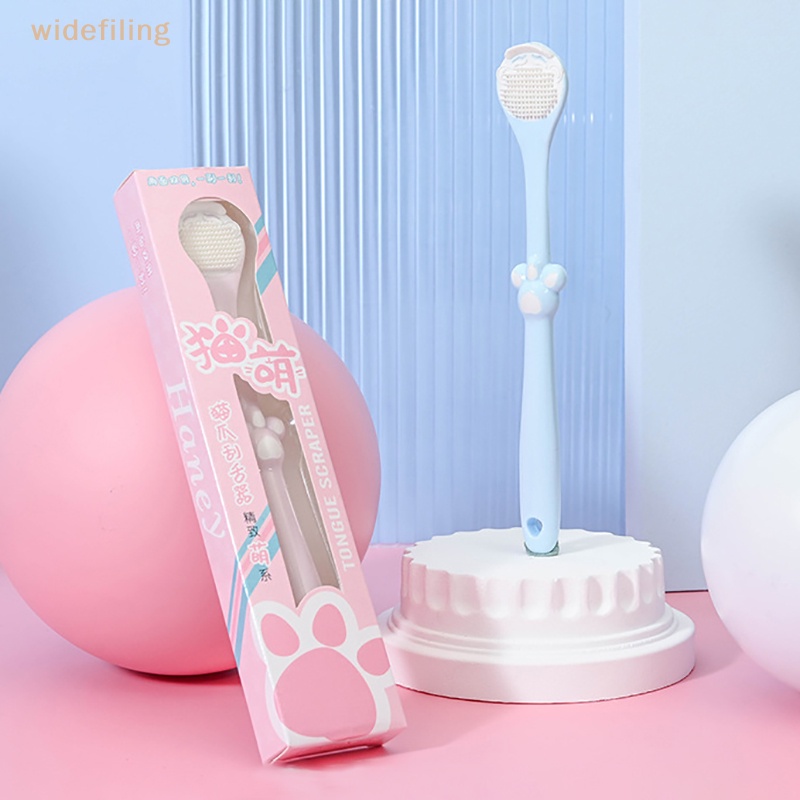 Bàn Chải Làm Sạch Lưỡi Hình Dấu Chân Mèo