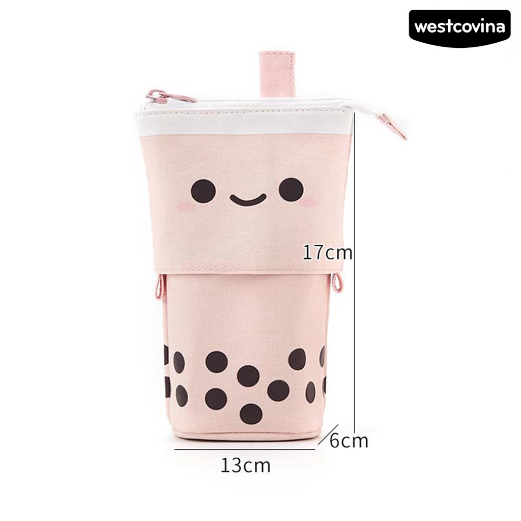 [WSTN]✎Túi Đựng Bút Bằng Vải Canvas Họa Tiết Hoạt Hình Dễ Thương