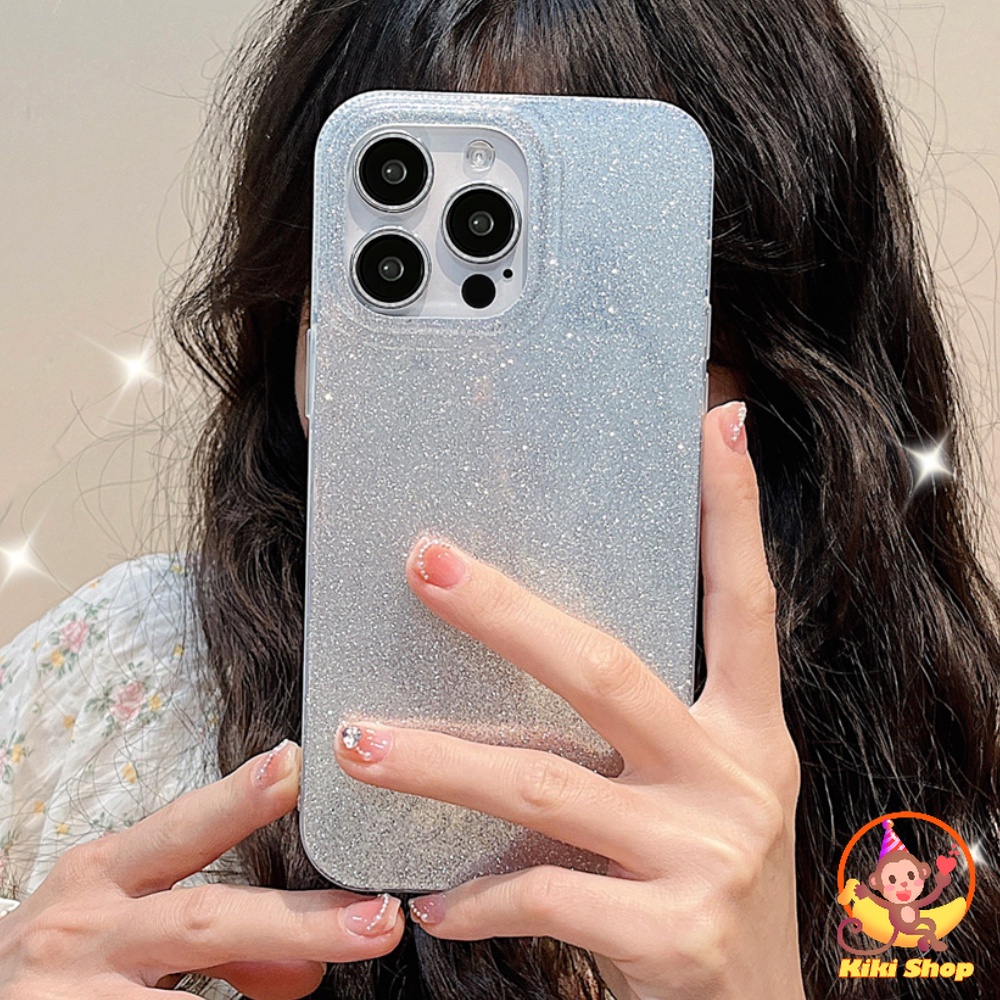Ốp Điện Thoại Cứng Chống Trầy Lấp Lánh Sang Trọng Cho IPhone 11 14 Pro Max 13Promax 12ProMax X XSMAX XR 7 / 8 Plus SE
