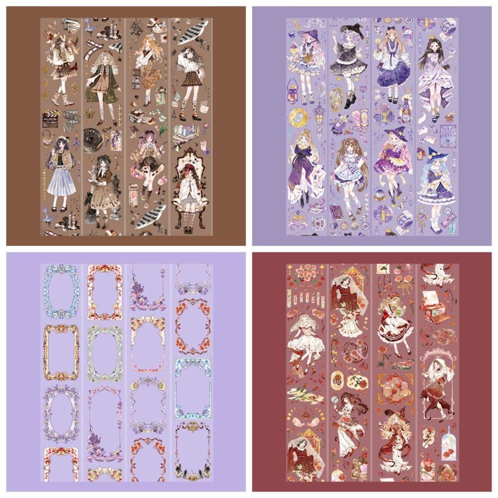 MXMUSTY Băng Keo Collage Ma Thuật Dễ Thương Chống Thấm Nước Làm Đồ Thủ Công DIY
