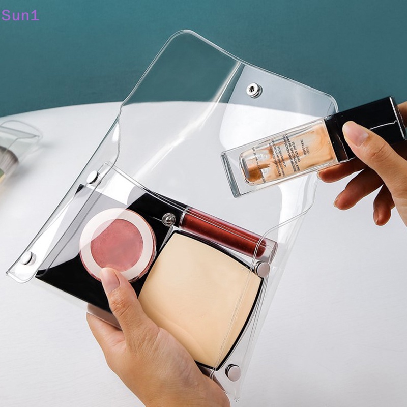 Sun1 > Túi Đựng Mỹ Phẩm / Đồ Vệ Sinh Cá Nhân Bằng PVC Trong Suốt Chống Thấm Nước