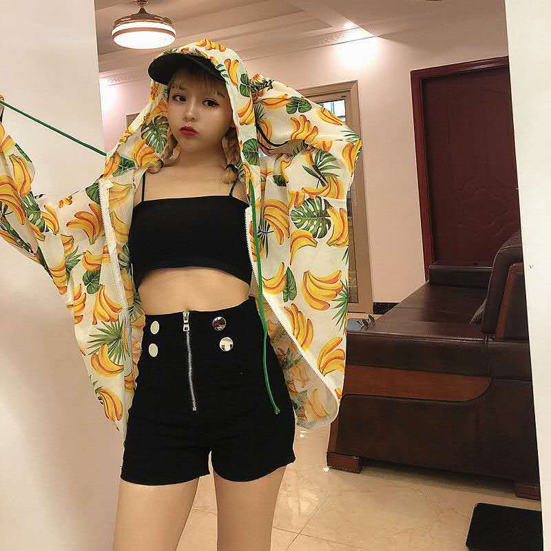 Quần Short Denim Đen Lưng Cao Dáng Chữ a Phong Cách Hàn Quốc Cho Nữ