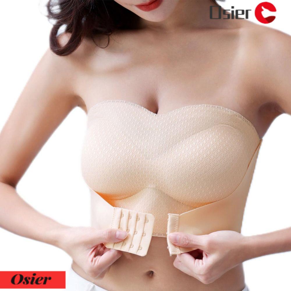 OSIER1 Áo Ngực Không Dây Không Gọng Chống Trượt Plus Size Dùng Tập Hợp Cho Mùa Hè