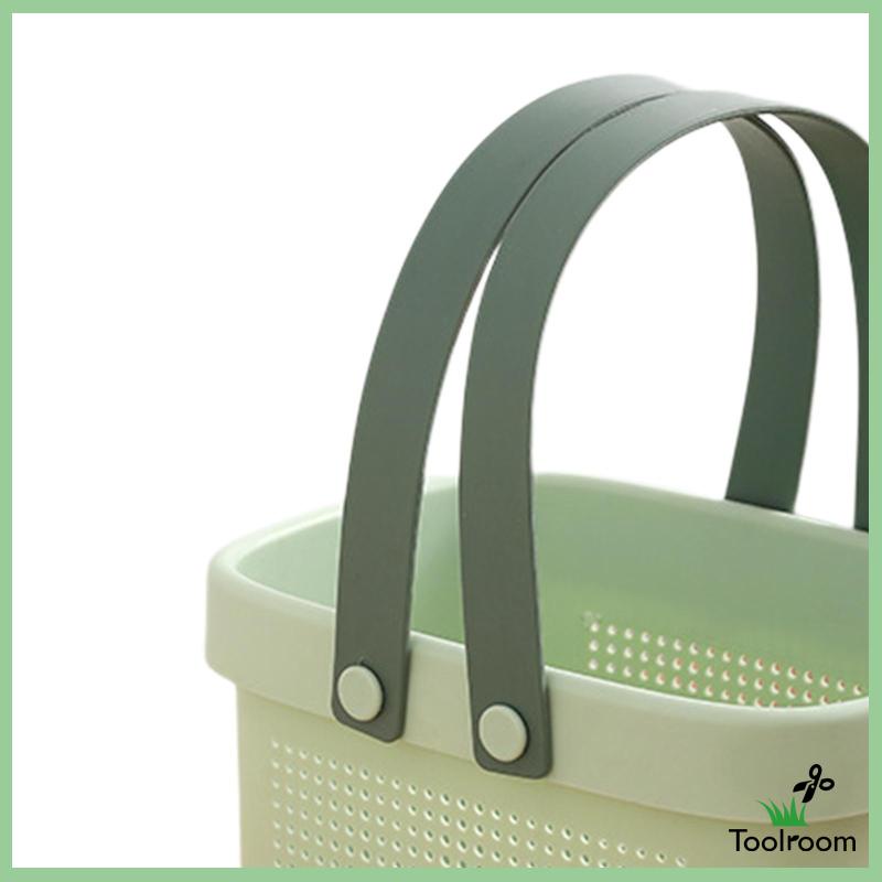 Giỏ Đựng Đồ Dùng Nhà Tắm / Garage Siêu Bền Thiết Kế Đục Lỗ Tiện Dụng