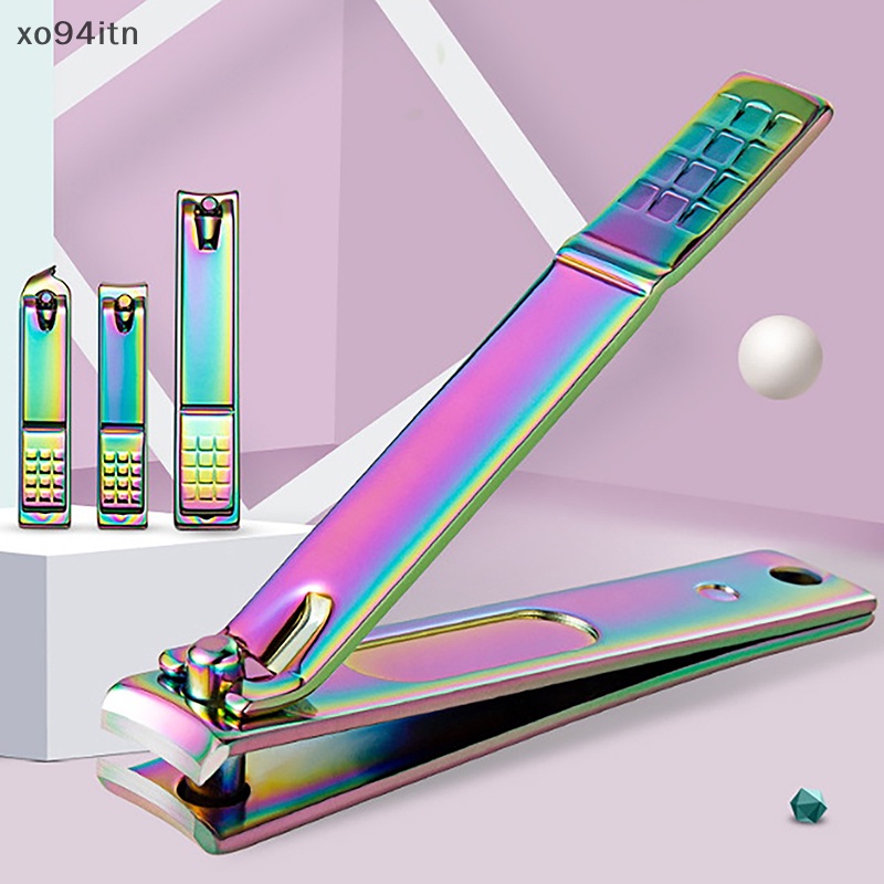 Kềm Cắt Móng Tay Bằng Thép Không Gỉ Nhiều Màu Sắc