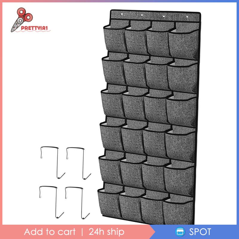 Túi Treo Tường Đựng Giày 24 Ngăn Tiện Lợi