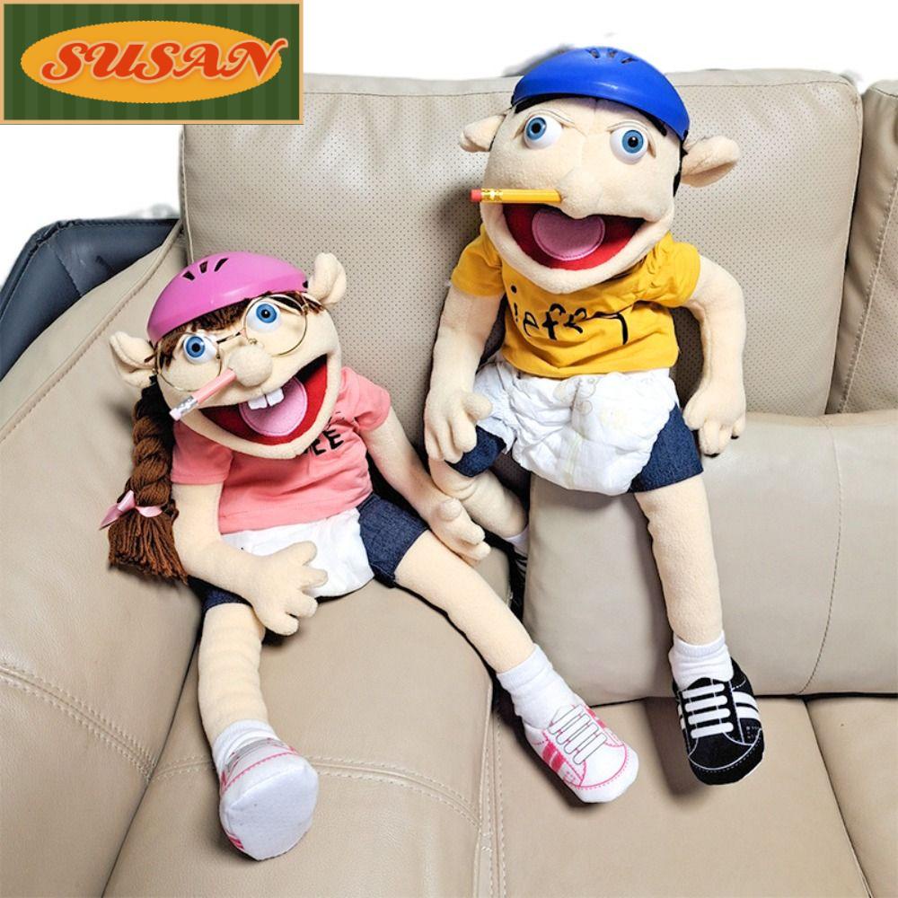 SUSANS Con Rối Nhồi Bông Hình Hoạt Hình Đáng Yêu