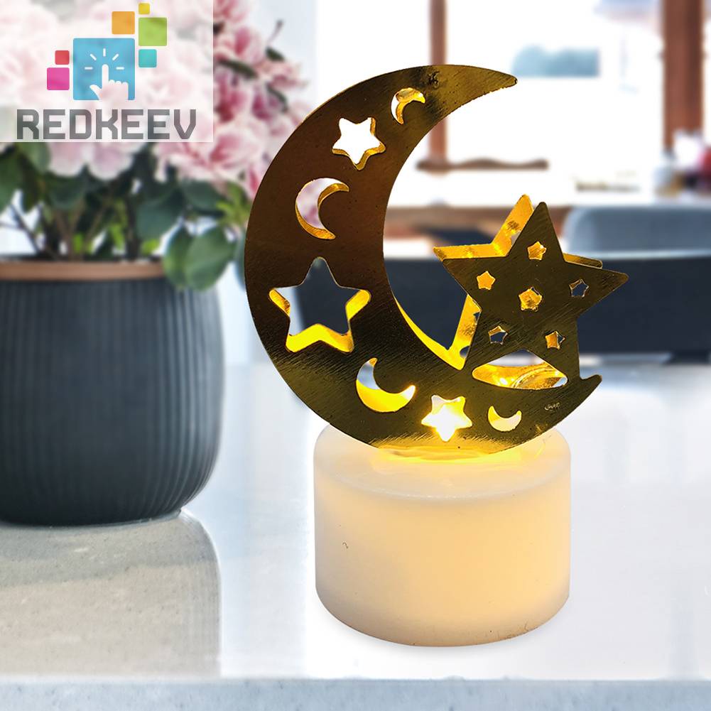 Đèn Ngủ LED Hình Mặt Trăng Bảo Vệ Mắt Cho Eid Al Fitr