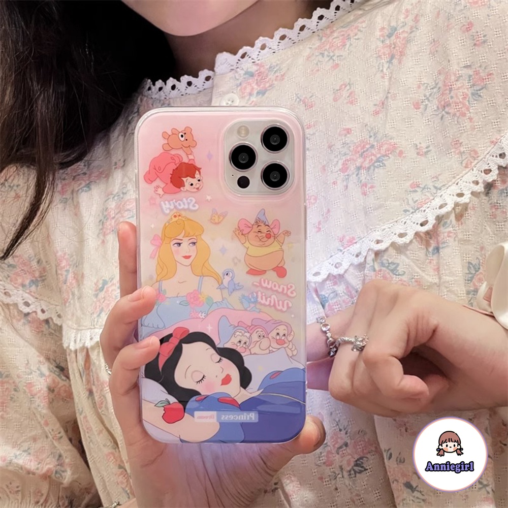 Ốp Điện Thoại IMD Cứng In Hình Bạch Tuyết Cho IPhone 11 14 Pro Max 13 Pro Max 12 Pro Max