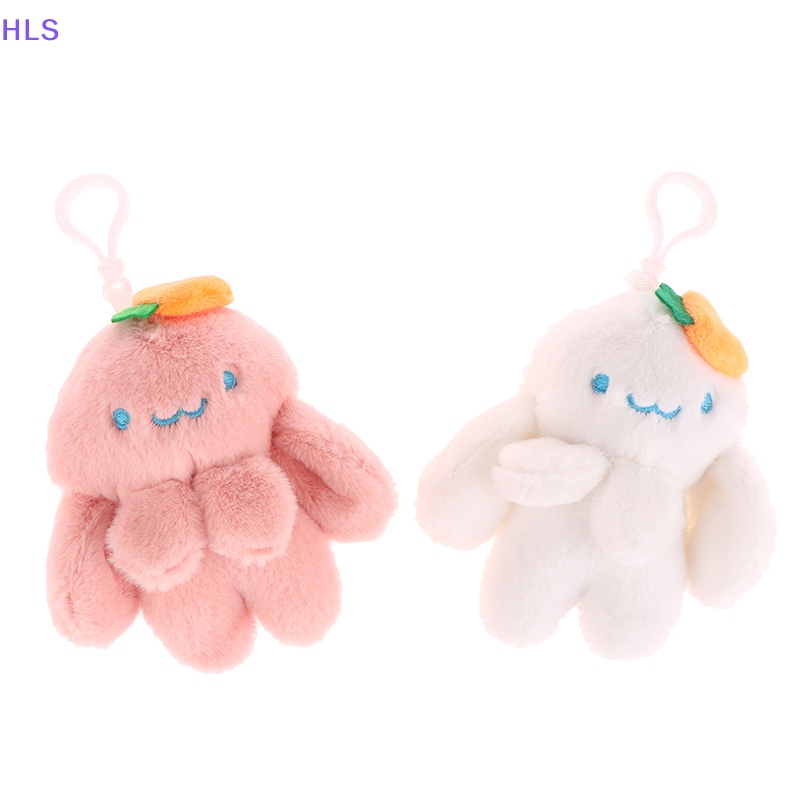 Móc Khóa Thỏ Nhồi Bông Mềm Mại Đáng Yêu