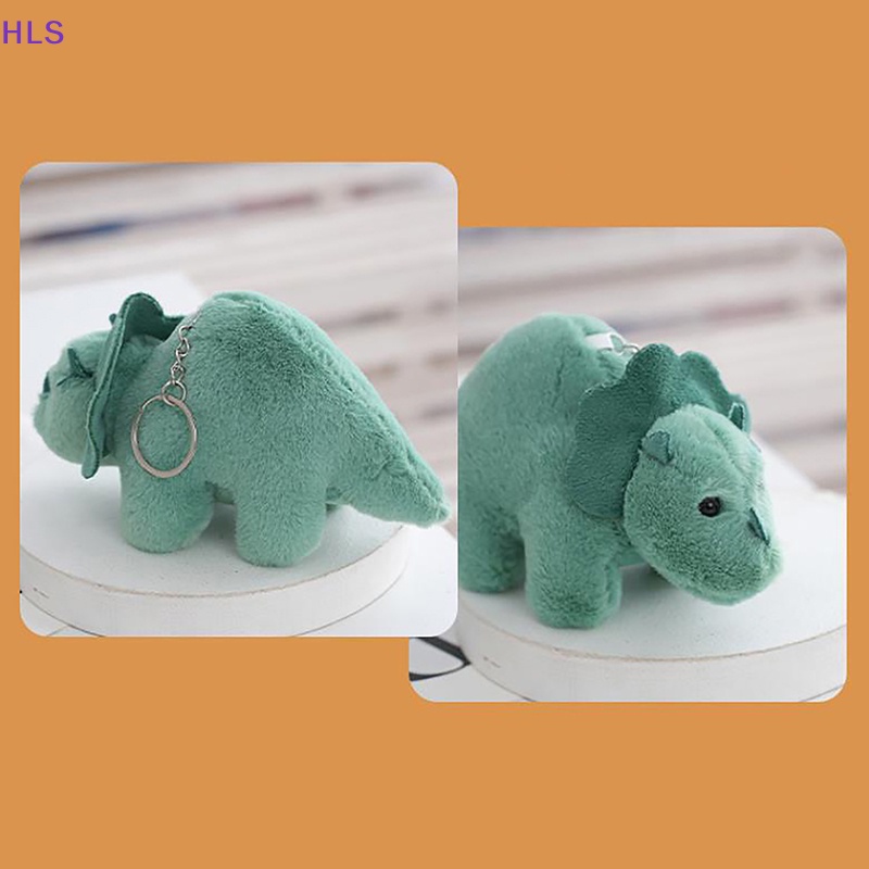 1 Móc Khóa Hình Khủng Long Nhồi Bông 13cm Dễ Thương