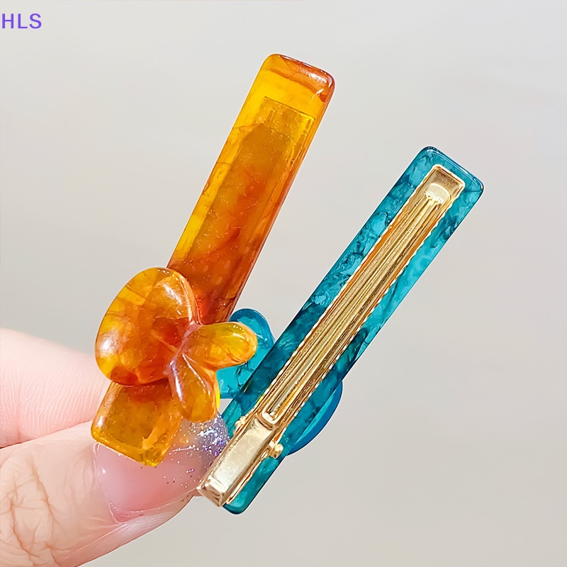 Kẹp Tóc Màu Trơn Hình Thỏ Dễ Thương Thời Trang Xuân Hè Cho Nữ