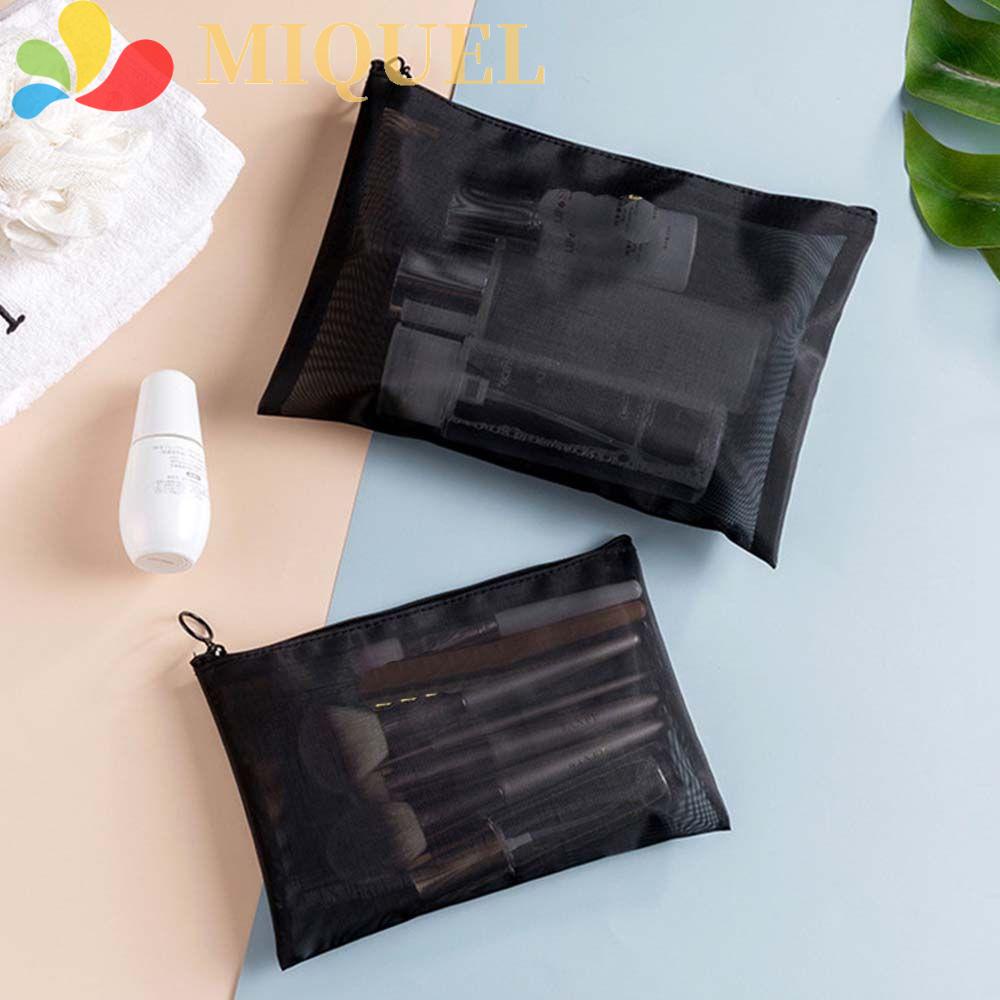 MIQUEL Túi Lưới Đựng Mỹ Phẩm Trong Suốt Sức Chứa Lớn Tiện Dụng