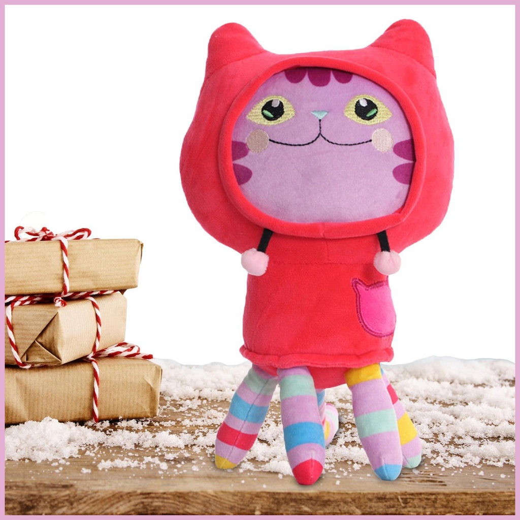 Đồ chơi nhồi bông Hình Mèo Hoạt Hình Đáng Yêu