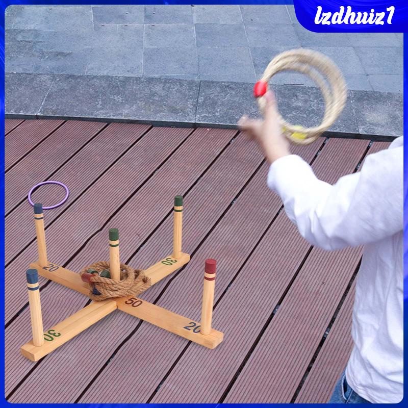 Bộ Đồ Chơi Ném Vòng Vui Nhộn Cho Người Lớn